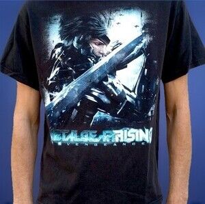 Deadstock 2013 Metal Gear Rising Revengeance GameStop Exclusive T Shirt Black S
